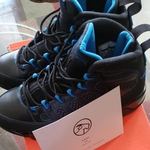 Jordan 9 photo blue black bottom